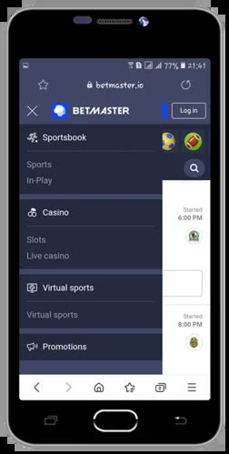 BETMASTER MOBILE APP ANDROID