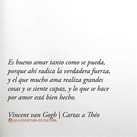 FRASES DE VAN GOGH CARTAS A THEO